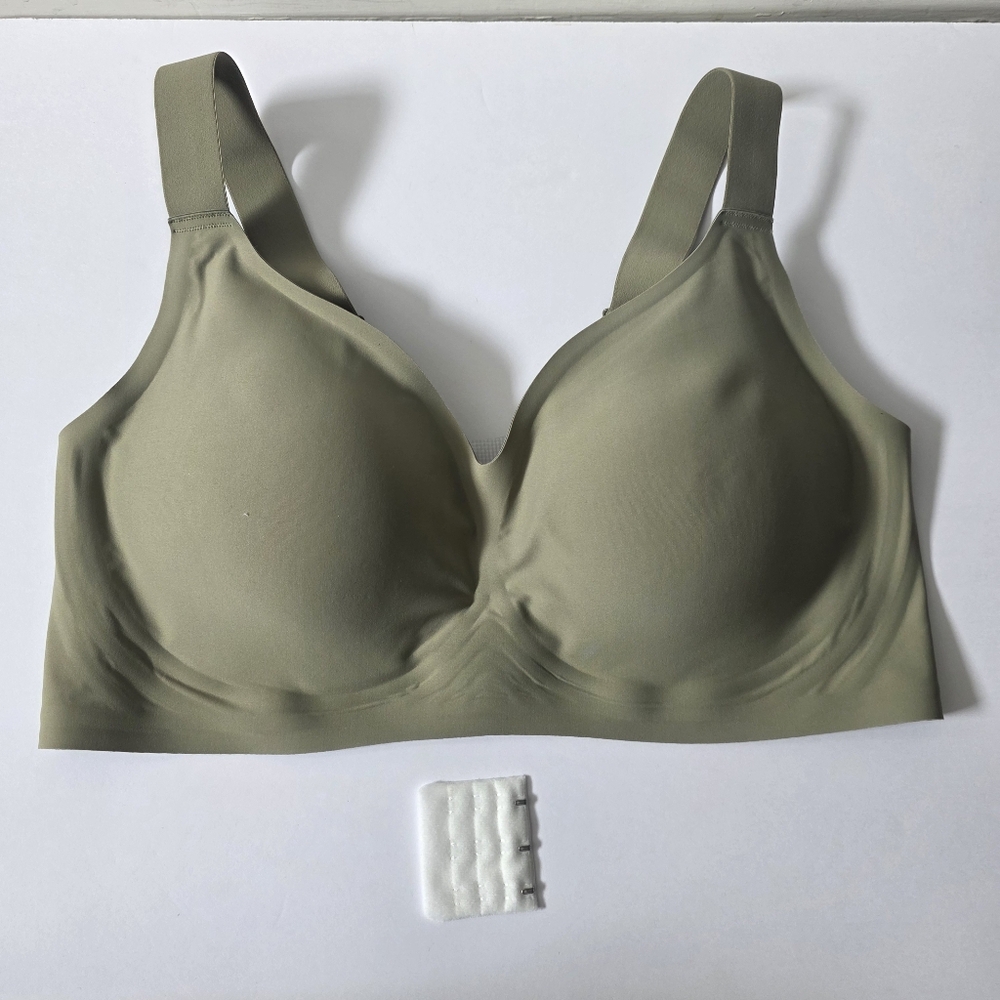 Olive Green Jelly Bra- XXL